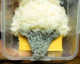 キャラ弁☆エヴァンゲリヲン　初号機作り方2写真