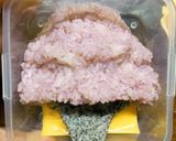 キャラ弁☆エヴァンゲリヲン　初号機作り方3写真