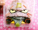 キャラ弁☆エヴァンゲリヲン　初号機作り方5写真