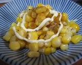 あっちゅう間に　マヨ＆カレー味コーン♪作り方1写真