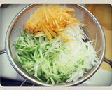 簡単♪大根サラダ♪ゴマ風味。作り方1写真