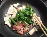 簡単美味♪ほうれん草のイカ塩辛ソテー作り方2写真
