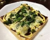 朝食☆ブロッコリートースト☆ランチ作り方3写真