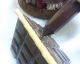 クリスマスケーキの飾り☆お菓子の家作り方2写真