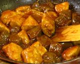 ■鶏むね＆こんにゃくのカレー風味照り焼き作り方7写真