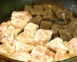 ■鶏むね＆こんにゃくのカレー風味照り焼き作り方5写真
