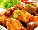 ■鶏むね＆こんにゃくのカレー風味照り焼き作り方8写真
