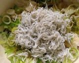 お夜食に☆あっという間のしらす丼♪作り方2写真