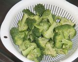[簡単]ブロッコリーのゴママヨ炒め作り方1写真