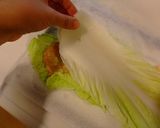 鶏挽肉の白菜ミルフィーユ作り方5写真