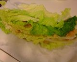 鶏挽肉の白菜ミルフィーユ作り方6写真
