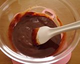 チョコレートガナッシュでクリスマスケーキ作り方1写真