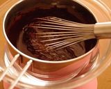 チョコレートガナッシュでクリスマスケーキ作り方8写真