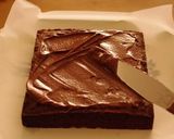 チョコレートガナッシュでクリスマスケーキ作り方9写真