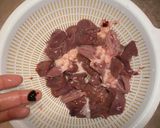 鳥肝のにんにく炒め♥作り方3写真