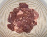 鳥肝のにんにく炒め♥作り方4写真