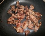 鳥肝のにんにく炒め♥作り方10写真