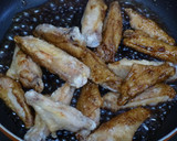 手羽中の唐揚げタレ絡め作り方4写真