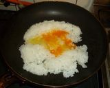 パパのキムチチャーハン作り方2写真