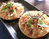 千切り大根の胡麻おかか大葉風味トースト作り方5写真