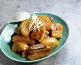 豚バラ肉と大根のてり煮作り方8写真