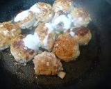 ちくわきゃべつDE和風メンチバーグ作り方6写真
