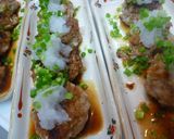 ちくわきゃべつDE和風メンチバーグ作り方7写真