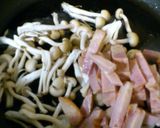 ほうれん草と焼豚のソテー作り方3写真