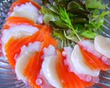 魚介の前菜マスタードソースのカルパッチョ作り方2写真
