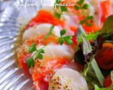 魚介の前菜マスタードソースのカルパッチョ作り方3写真