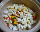 豆乳野菜スープ作り方1写真