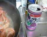 ぶどうサイダーでえびのガーリック炒め作り方4写真
