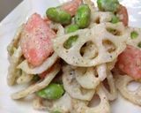 ゴマヨラー油❤のれんこんサラダ作り方4写真