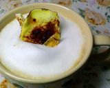 ふわふわカプチーノonさつまいもチップ作り方10写真