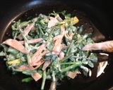 冬の主菜：クレソンと海老のかき揚げ作り方3写真