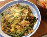冬の主菜：クレソンと海老のかき揚げ作り方4写真