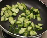 きゅうりの温かいサラダ作り方3写真