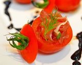 ✿ミディアムトマトカップの生ハムサラダ✿作り方13写真
