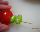 はらぺこあおむし風作り方1写真
