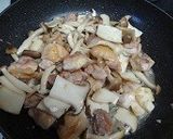 チキンとキノコのワイン煮作り方5写真