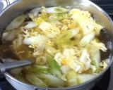 長ネギと白菜のたまごスープ作り方3写真