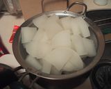 大根と豚肉の炒め煮作り方1写真