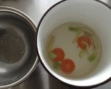 セロリと芽キャベツのバター炒め蒸し作り方1写真