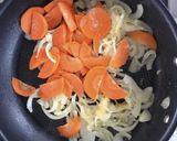 セロリと芽キャベツのバター炒め蒸し作り方5写真