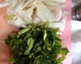 簡単に！シャケとトマトとカブのパスタ作り方1写真