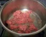 かぼちゃと挽肉の煮物作り方2写真
