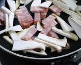 エリンギと青菜の和風パスタ作り方2写真