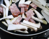 エリンギと青菜の和風パスタ作り方2写真