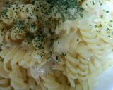 ホタテとアスパラのクリームパスタ作り方7写真
