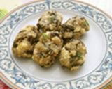 ひじき煮入り♡もちもちそば粉の豆腐団子作り方6写真
